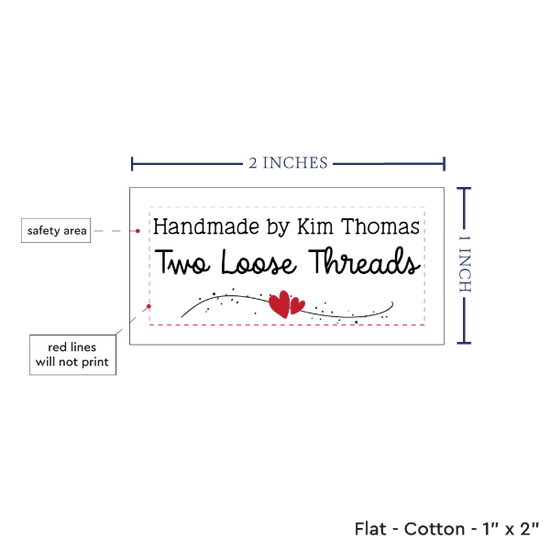 PPLR_HIDDEN_PRODUCT Double Hearts (2"x1"-Cotton)