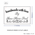 PPLR_HIDDEN_PRODUCT Double Heart Border (2"x3" Cotton - 12 labels/set)