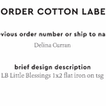 PPLR_HIDDEN_PRODUCT Reorder Previous Label Design - COTTON