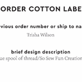 PPLR_HIDDEN_PRODUCT Reorder Previous Label Design - COTTON