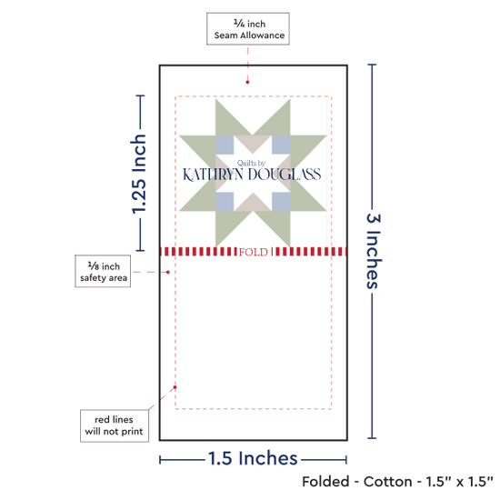 PPLR_HIDDEN_PRODUCT Print Your Logo or Image on FOLDED Cotton Tags