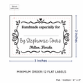 PPLR_HIDDEN_PRODUCT Swirl Accent Border with Fill in Blanks (2"x3" Cotton - 12 labels/set)