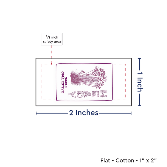 PPLR_HIDDEN_PRODUCT Print your Logo or Image on FLAT Cotton Tags