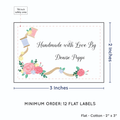 PPLR_HIDDEN_PRODUCT Thread and Flowers (2"x3" Cotton - 12 labels/set)