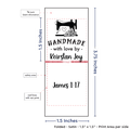 PPLR_HIDDEN_PRODUCT Sewing Machine (1.5" wide - Satin)