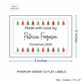 PPLR_HIDDEN_PRODUCT Christmas Trees (2"x3" Cotton - 12 labels/set)