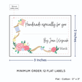 PPLR_HIDDEN_PRODUCT Thread and Flowers with Fill in Blanks (2"x3" Cotton - 12 labels/set)
