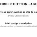 PPLR_HIDDEN_PRODUCT Reorder Previous Label Design - COTTON