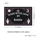 PPLR_HIDDEN_PRODUCT Spirit Board (2"x3" Cotton - 12 labels/set)