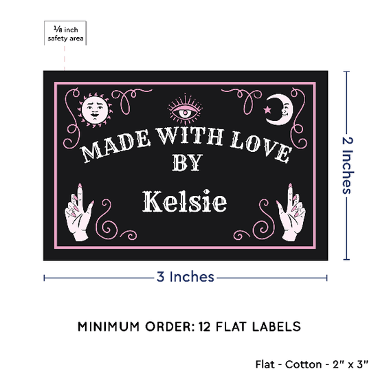 PPLR_HIDDEN_PRODUCT Spirit Board (2"x3" Cotton - 12 labels/set)
