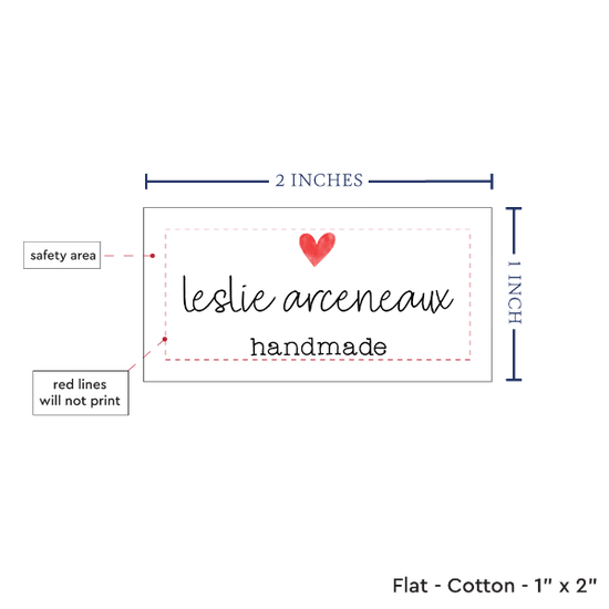 PPLR_HIDDEN_PRODUCT Simple Heart (2"x1"-Cotton)
