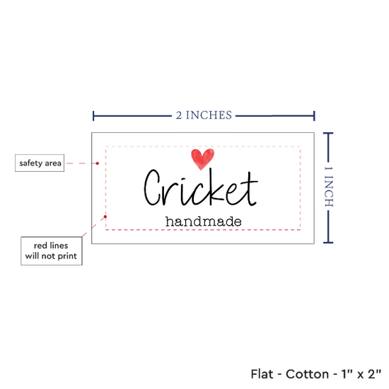 PPLR_HIDDEN_PRODUCT Simple Heart (2"x1"-Cotton)