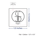 PPLR_HIDDEN_PRODUCT Print your Logo or Image on FLAT Cotton Tags