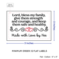 PPLR_HIDDEN_PRODUCT Double Heart Quote (2"x3" Cotton - 12 labels/set)