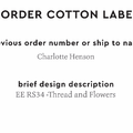 PPLR_HIDDEN_PRODUCT Reorder Previous Label Design - COTTON