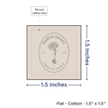 PPLR_HIDDEN_PRODUCT Print your Logo or Image on FLAT Cotton Tags