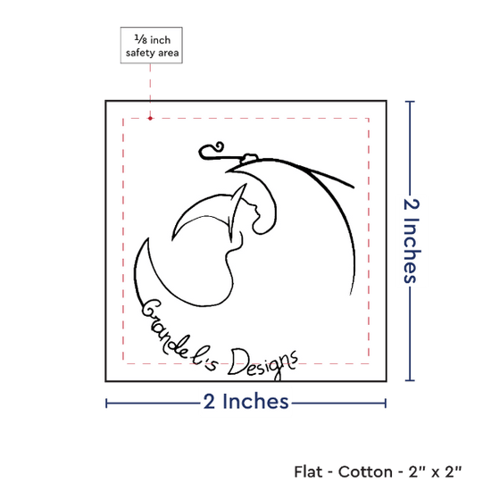 PPLR_HIDDEN_PRODUCT Print your Logo or Image on FLAT Cotton Tags