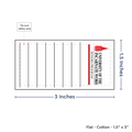 PPLR_HIDDEN_PRODUCT Print your Logo or Image on FLAT Cotton Tags