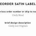 PPLR_HIDDEN_PRODUCT Reorder Previous Label Design - SATIN