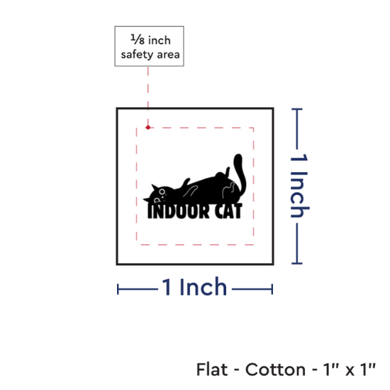 PPLR_HIDDEN_PRODUCT Print your Logo or Image on FLAT Cotton Tags