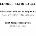 PPLR_HIDDEN_PRODUCT Reorder Previous Label Design - SATIN