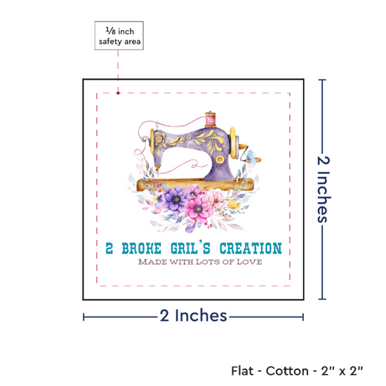 PPLR_HIDDEN_PRODUCT Print your Logo or Image on FLAT Cotton Tags