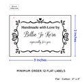 PPLR_HIDDEN_PRODUCT Swirl Accent Border (2"x3" Cotton - 12 labels/set)