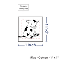 PPLR_HIDDEN_PRODUCT Print your Logo or Image on FLAT Cotton Tags