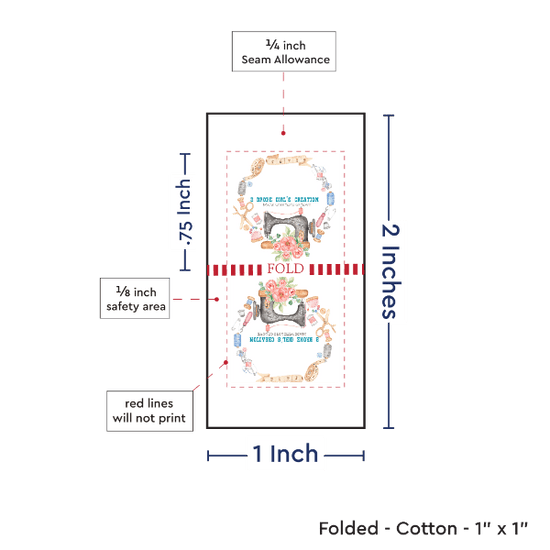 PPLR_HIDDEN_PRODUCT Print Your Logo or Image on FOLDED Cotton Tags
