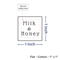 PPLR_HIDDEN_PRODUCT Print your Logo or Image on FLAT Cotton Tags