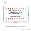 PPLR_HIDDEN_PRODUCT Christmas Trees (2"x3" Cotton - 12 labels/set)