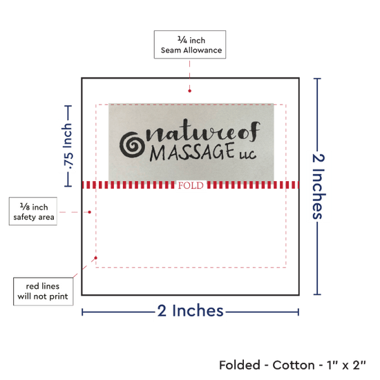 PPLR_HIDDEN_PRODUCT Print Your Logo or Image on FOLDED Cotton Tags