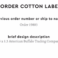 PPLR_HIDDEN_PRODUCT Reorder Previous Label Design - COTTON