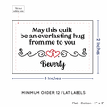 PPLR_HIDDEN_PRODUCT Double Heart Quote (2"x3" Cotton - 12 labels/set)