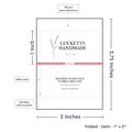 PPLR_HIDDEN_PRODUCT Print your Logo or Image on Satin Tags (2" wide - Satin)