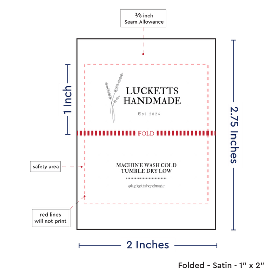 PPLR_HIDDEN_PRODUCT Print your Logo or Image on Satin Tags (2" wide - Satin)