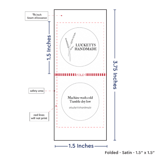 PPLR_HIDDEN_PRODUCT Print your logo/Image on Satin Tags (1.5" wide - Satin)