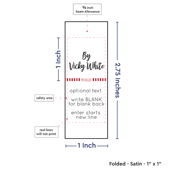 PPLR_HIDDEN_PRODUCT Handmade Square (1" wide - Satin)