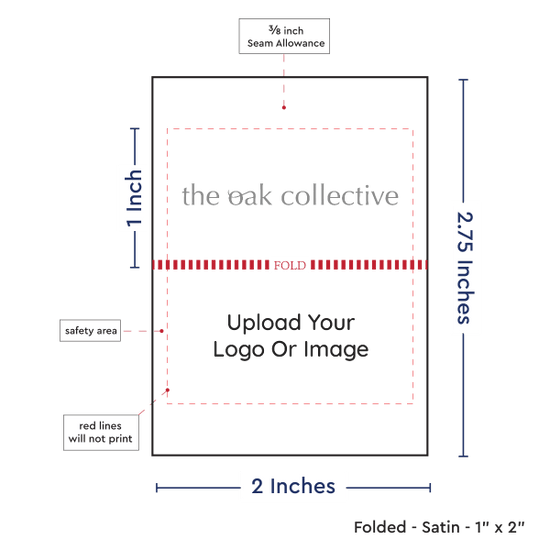 PPLR_HIDDEN_PRODUCT Print your Logo or Image on Satin Tags (2" wide - Satin)