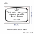 PPLR_HIDDEN_PRODUCT Frame Quote (2"x3" Cotton - 12 labels/set)