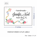 PPLR_HIDDEN_PRODUCT Thread and Flowers (2"x3" Cotton - 12 labels/set)