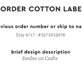 PPLR_HIDDEN_PRODUCT Reorder Previous Label Design - COTTON