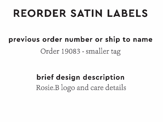 PPLR_HIDDEN_PRODUCT Reorder Previous Label Design - SATIN