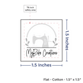 PPLR_HIDDEN_PRODUCT Print your Logo or Image on FLAT Cotton Tags