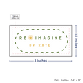 PPLR_HIDDEN_PRODUCT Print your Logo or Image on FLAT Cotton Tags