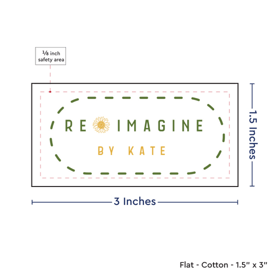 PPLR_HIDDEN_PRODUCT Print your Logo or Image on FLAT Cotton Tags
