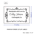 PPLR_HIDDEN_PRODUCT Swirl Accent Border (2"x3" Cotton - 12 labels/set)