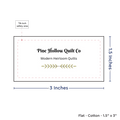 PPLR_HIDDEN_PRODUCT Print your Logo or Image on FLAT Cotton Tags