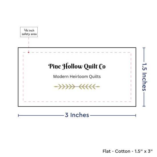 PPLR_HIDDEN_PRODUCT Print your Logo or Image on FLAT Cotton Tags