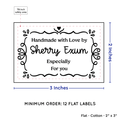 PPLR_HIDDEN_PRODUCT Swirl Accent Border (2"x3" Cotton - 12 labels/set)